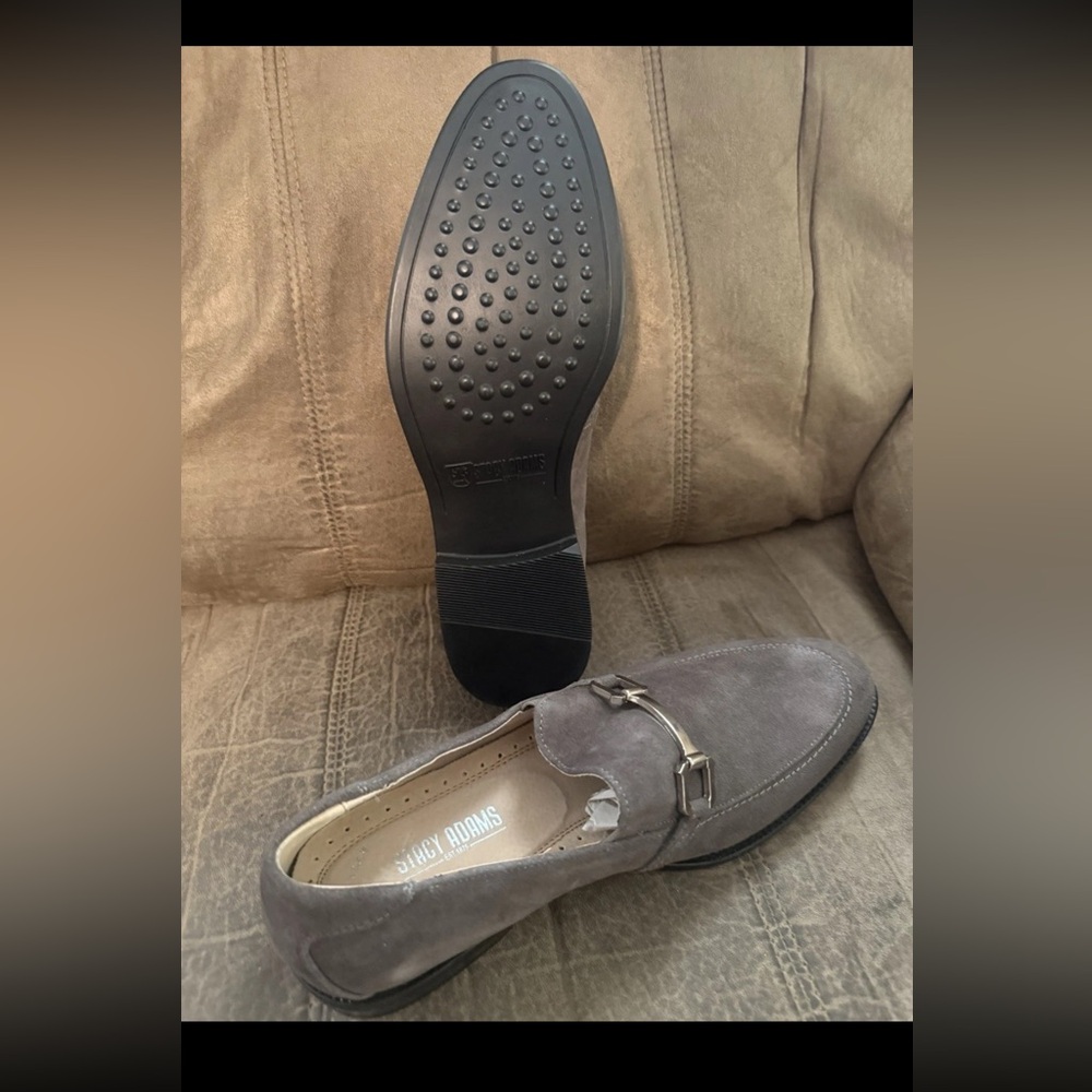 Stacy Adams Gray Suede NWOT Gulliver Men’s Shoes 8M